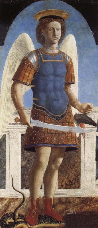 Piero della Francesca Saint Michael France oil painting art